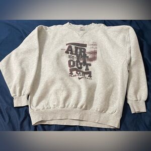 Nike Vintage 1993 Flag Football Sweatshirt – Size XL Air It Out 4 on 4 NFL MENs